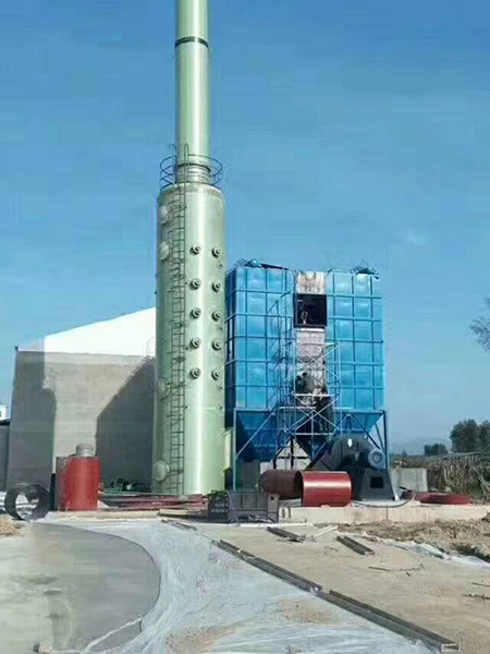 玻璃鋼風(fēng)管煙囪 