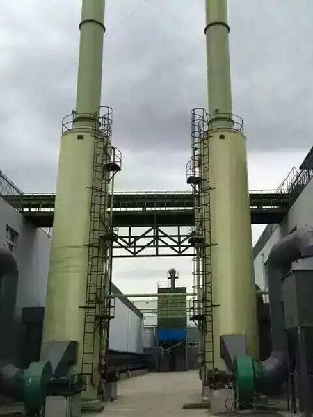 玻璃鋼風(fēng)管煙囪 