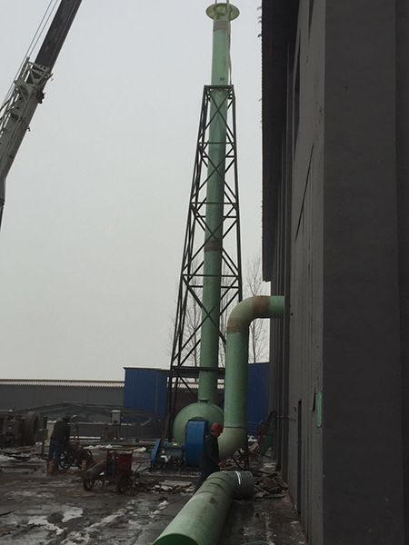 玻璃鋼風(fēng)管煙囪 